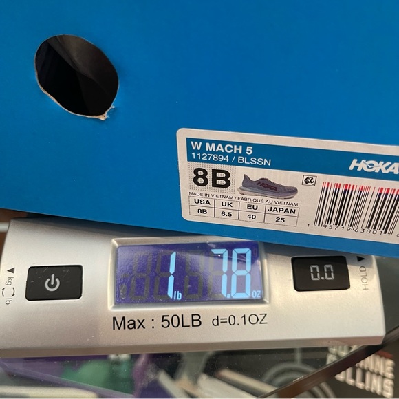 Hoka One One Women’s March 5 Size 8B Lavender Peach NIB Running Shoes - Picture 6 of 8